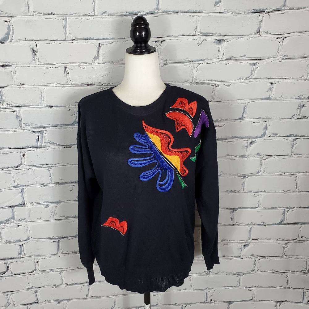 Escada Vintage Embroidered Sweater